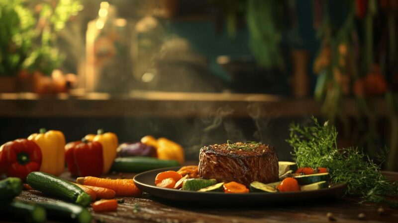 Sauté de courgettes et poivrons à la provençale : l’accompagnement parfait pour votre filet mignon