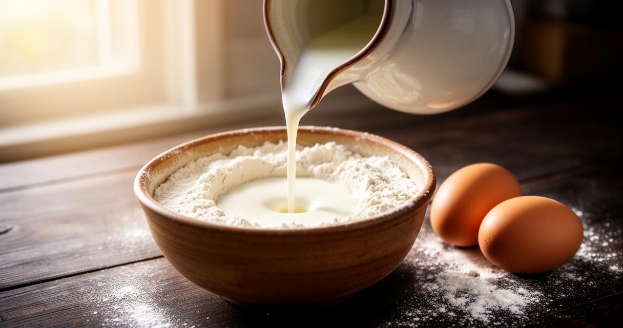 Pourquoi le lait entier fait la différence en pâtisserie